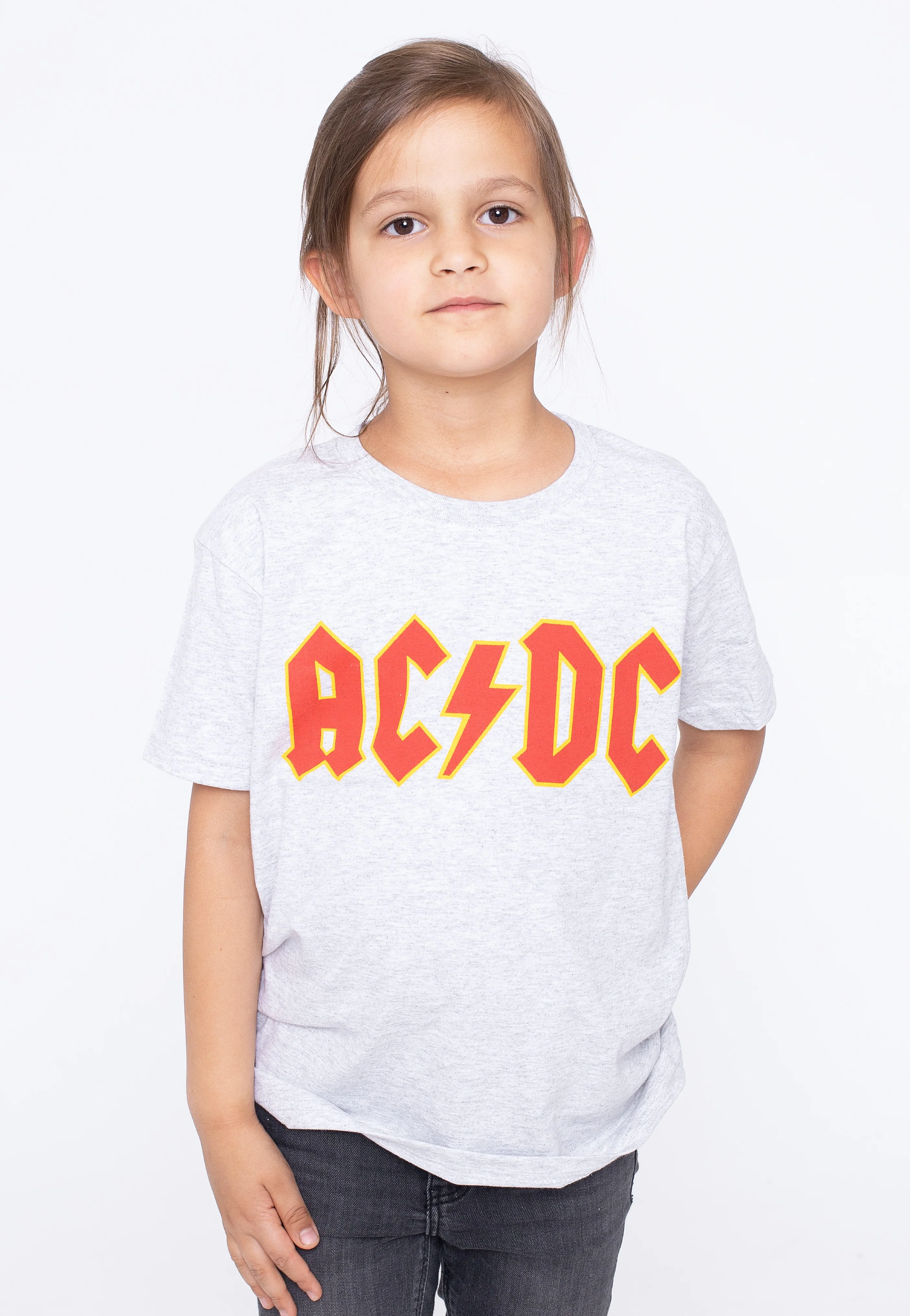 AC/DC - Logo Kids Heather - T-Shirt - Image 3