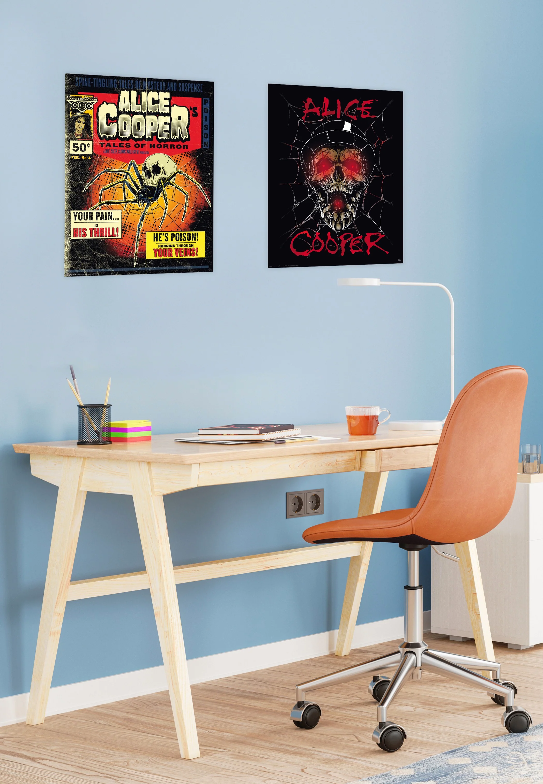 Alice Cooper - Skull Hat / Spider Chibi Set - Poster - Image 4