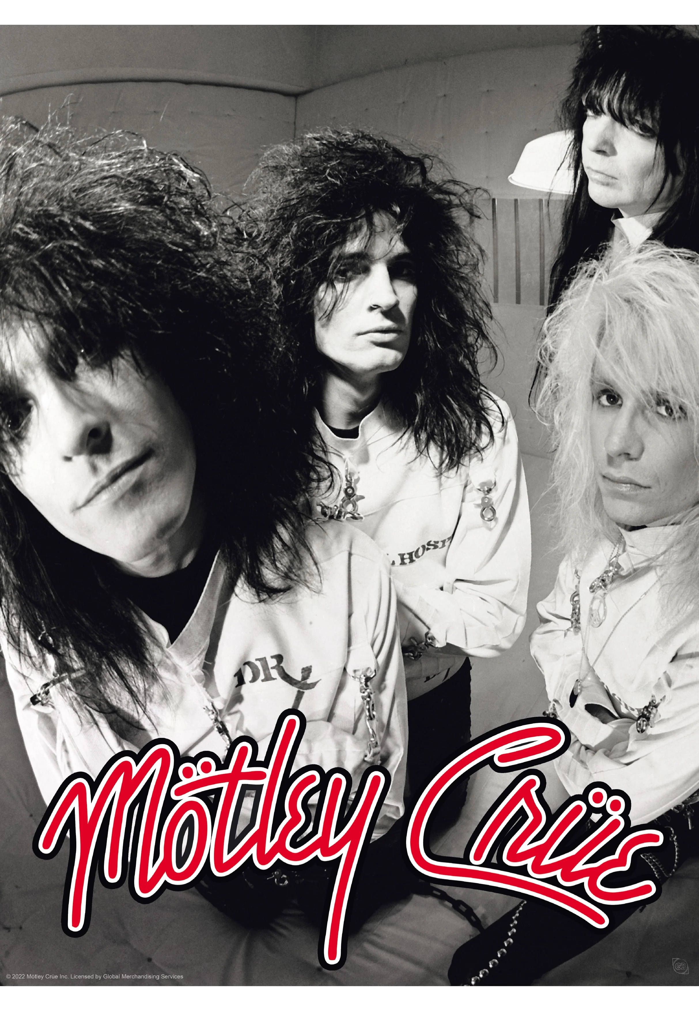 Mötley Crüe - Neon and Straightjackets Chibi Set - Poster - Image 3