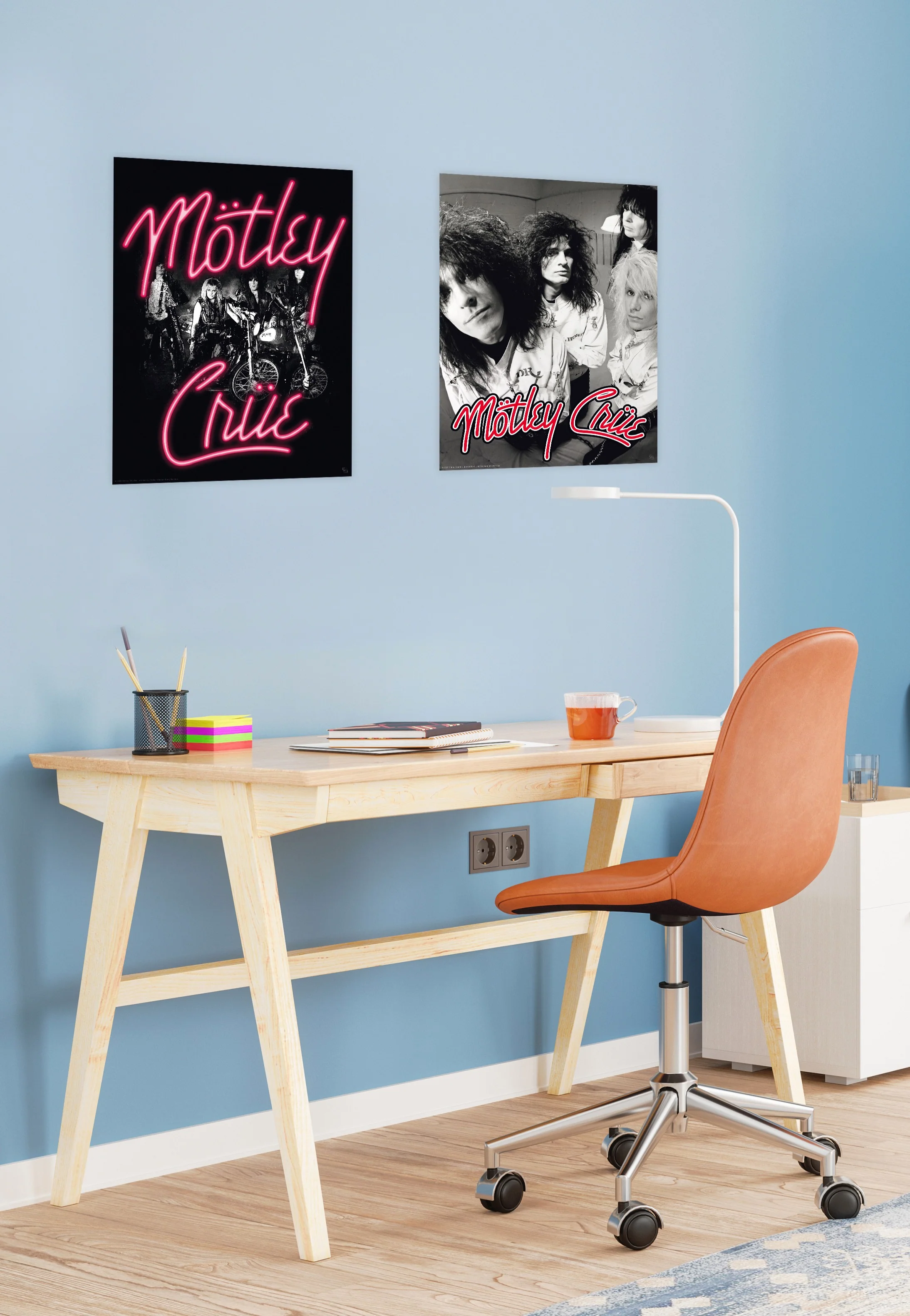 Mötley Crüe - Neon and Straightjackets Chibi Set - Poster - Image 5