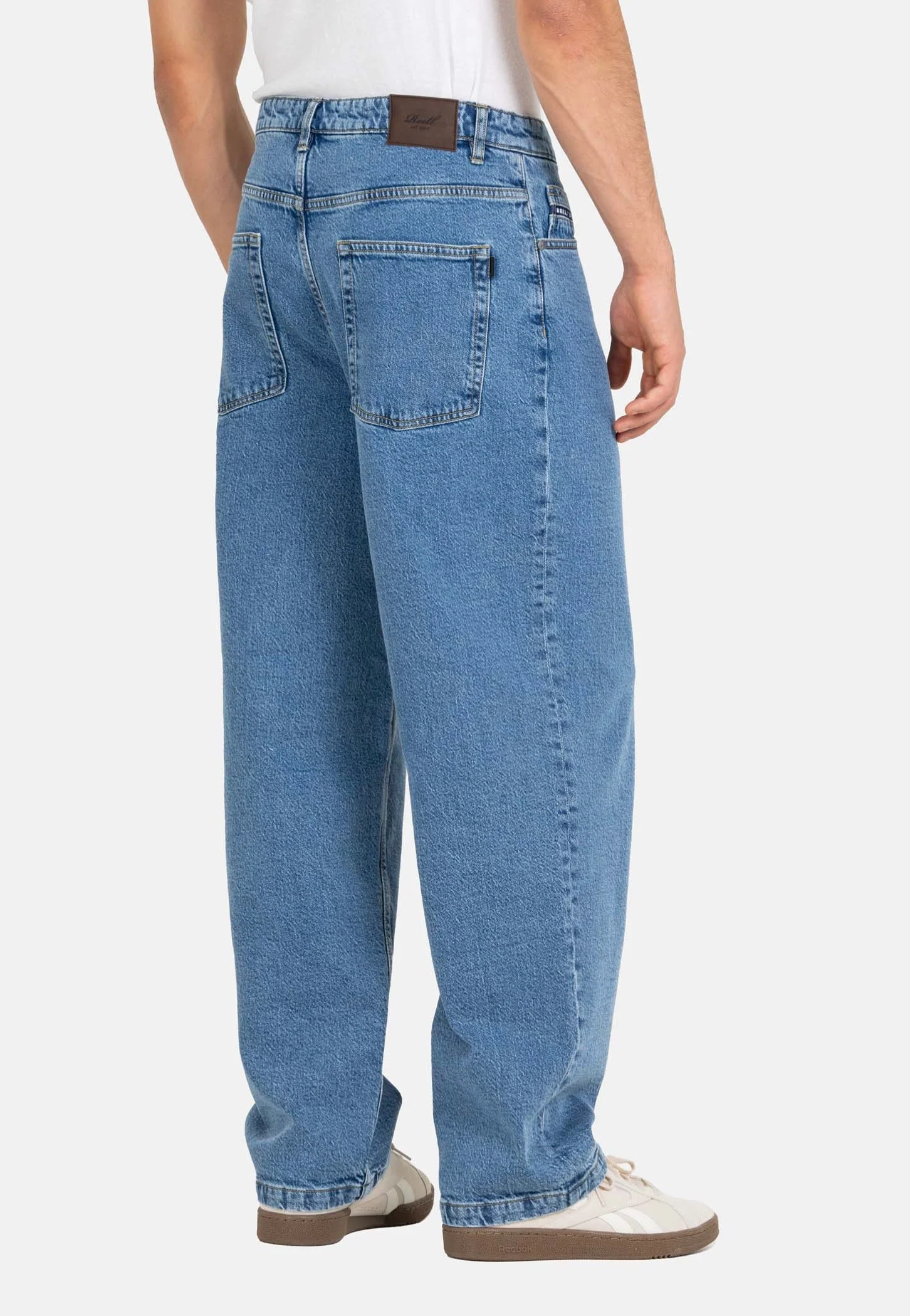 REELL - Baggy Authentic Mid Blue - Jeans - Image 6